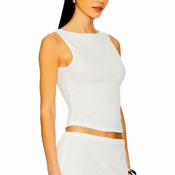 Runaway The Label x Revolve Orlean Lace Top, White / Cream - Picture 2 of 9